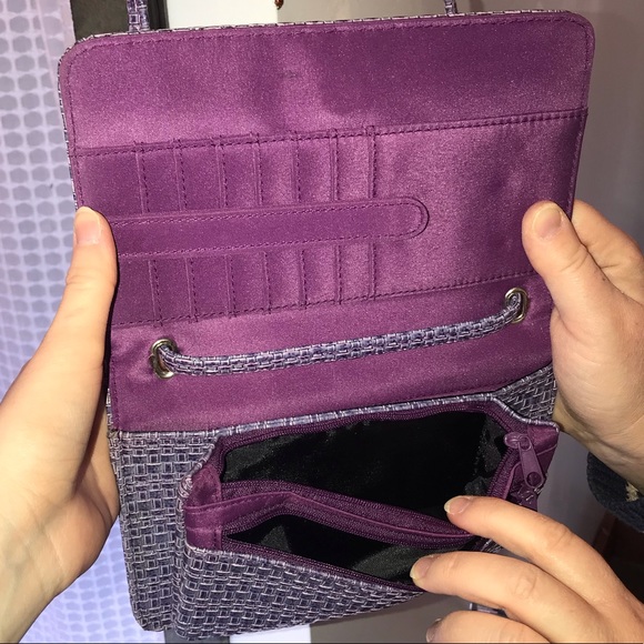 Purple crossbody bag - Picture 2 of 2
